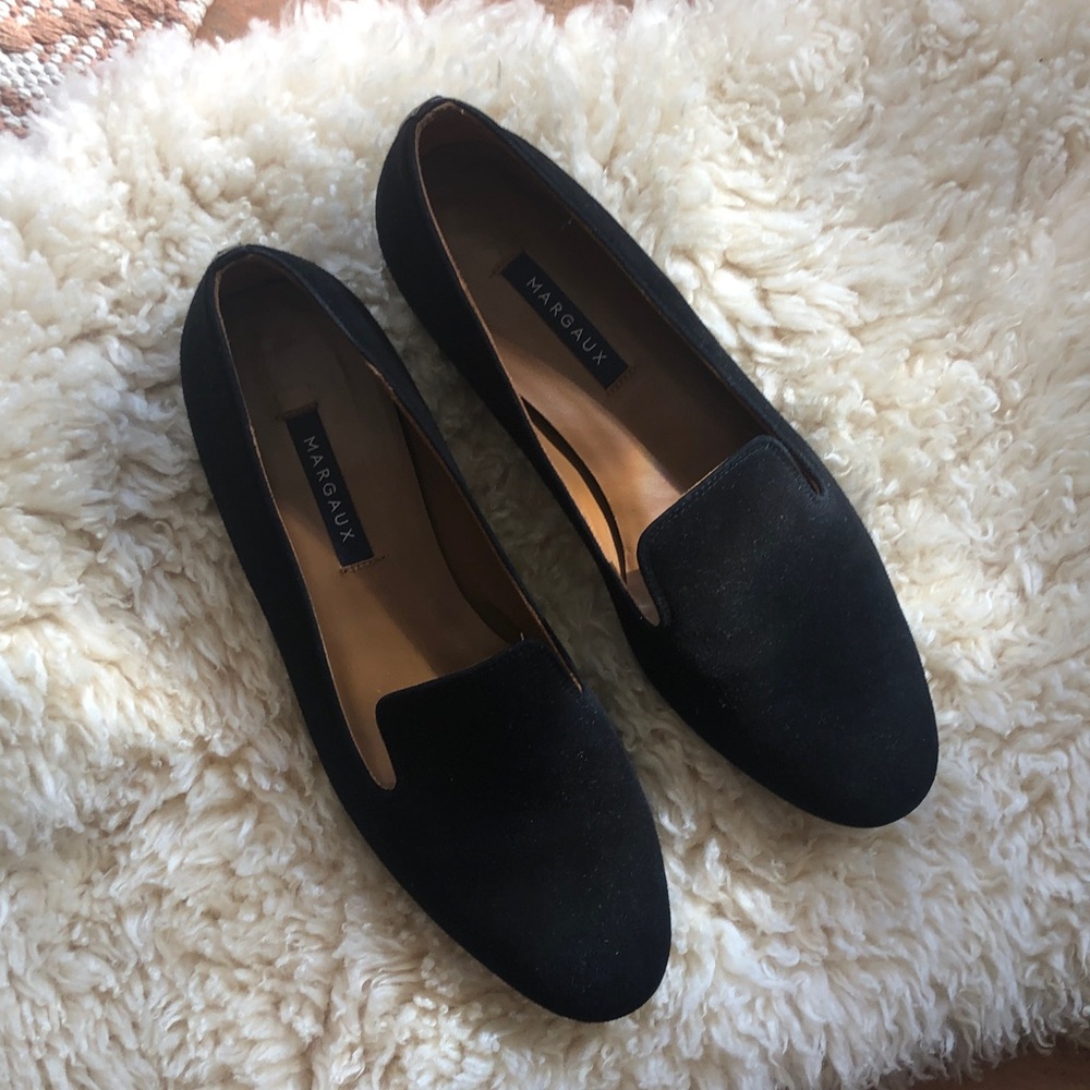 Margaux Classic Black Loafers in Size 38.5 M